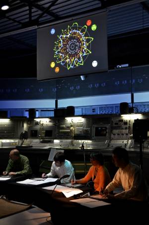 Le Chorus Digitalis en concert dans l'ancien accélérateur linéaire d'Orsay, CURIOSITas, octobre 2013, Orsay